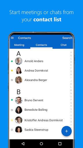 TeamViewer Meeting - عکس برنامه موبایلی اندروید