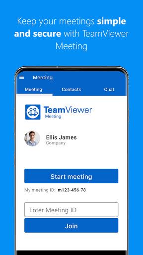 TeamViewer Meeting - عکس برنامه موبایلی اندروید