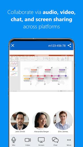 TeamViewer Meeting - Image screenshot of android app