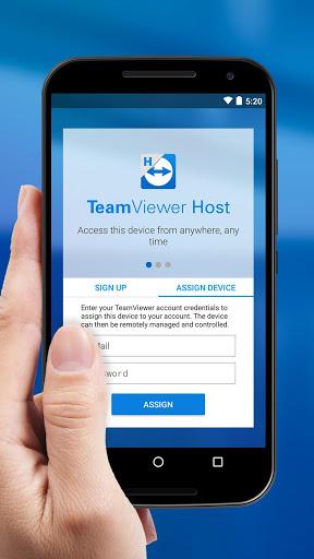 TeamViewer Host - Image screenshot of android app
