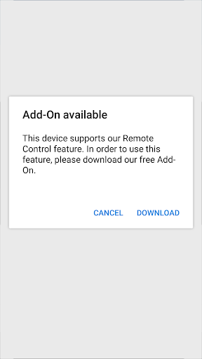 Add-On: Honeywell (b) - Image screenshot of android app