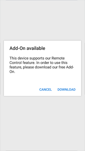 Add-On: Honeywell (c) - Image screenshot of android app