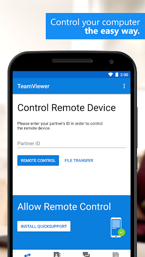 TeamViewer Remote Control - Image screenshot of android app