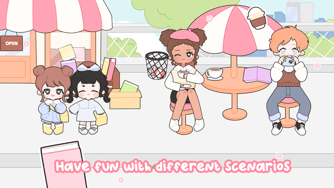 Charmy Dolls : Dress Up Game - Gameplay image of android game