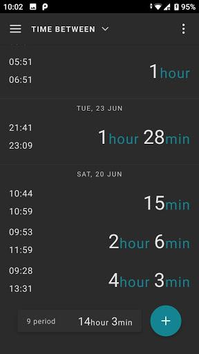 Time Calculator - عکس برنامه موبایلی اندروید