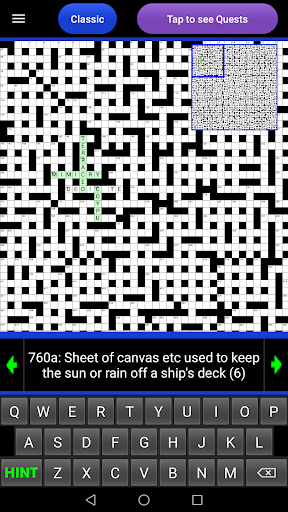 The Big Crossword - عکس بازی موبایلی اندروید