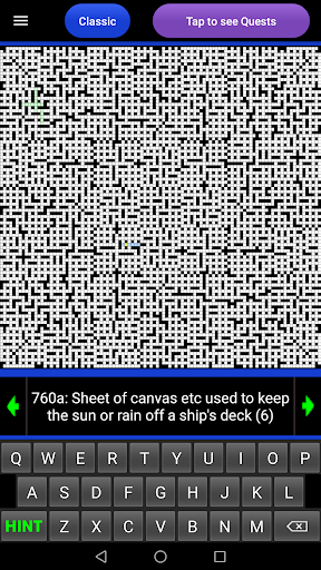 The Big Crossword - عکس بازی موبایلی اندروید