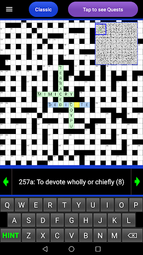 The Big Crossword - عکس بازی موبایلی اندروید