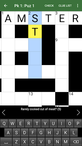 Cryptic Crossword Lite - عکس بازی موبایلی اندروید