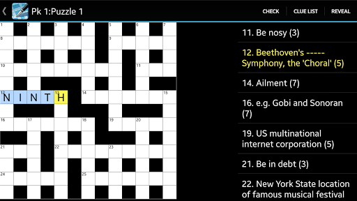 Crossword Lite - عکس بازی موبایلی اندروید