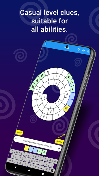 Spiral Crossword - عکس برنامه موبایلی اندروید