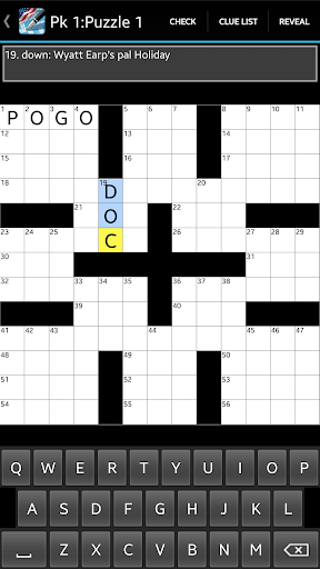 Crossword (US) - Gameplay image of android game