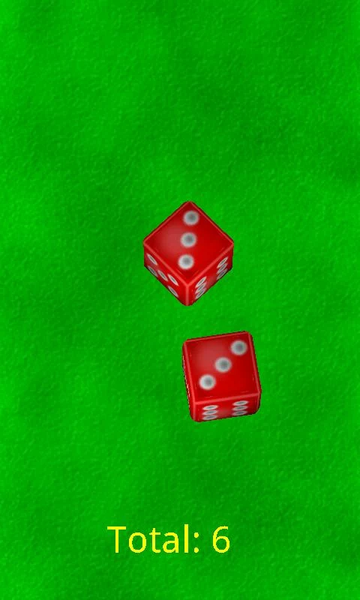 Dice 3D - Image screenshot of android app