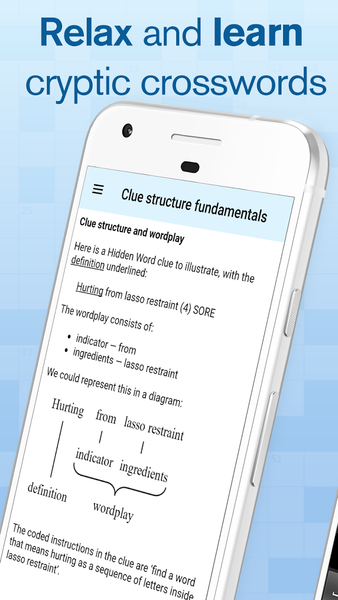 Learn Cryptic Crosswords - عکس برنامه موبایلی اندروید