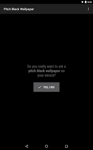 Pitch Black Wallpaper - عکس برنامه موبایلی اندروید