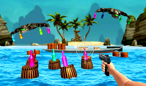 FPS Gun: Bottle Shooting Game - عکس بازی موبایلی اندروید