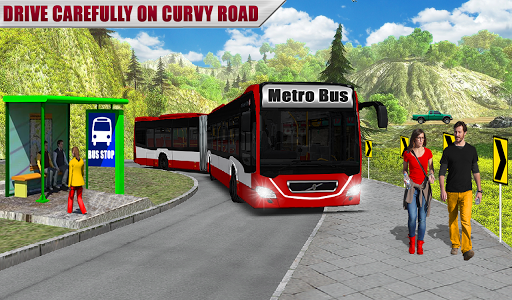 Metro Bus Games Real Metro Sim - Gameplay image of android game