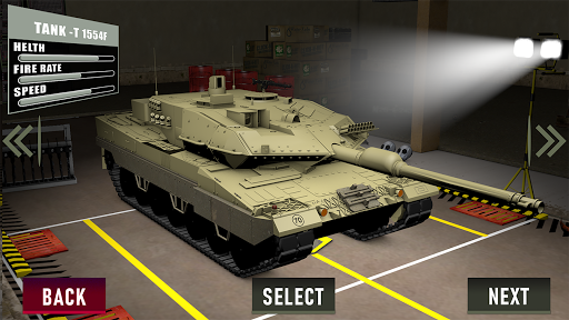 Tanks Battle War of Machines - Army Games - Gameplay image of android game