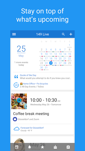 ۱۴۹ Live Calendar & ToDo List - عکس برنامه موبایلی اندروید