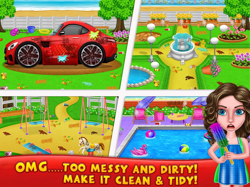 Home Cleaning Game: Home Clean - عکس بازی موبایلی اندروید