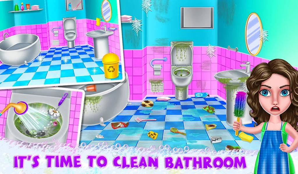 Home Cleaning Game: Home Clean - عکس بازی موبایلی اندروید