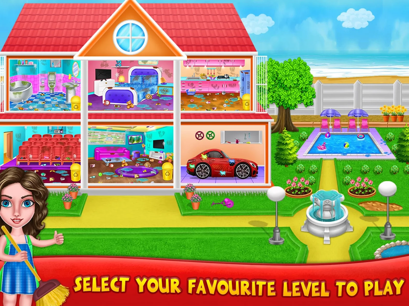 Home Cleaning Game: Home Clean - عکس بازی موبایلی اندروید