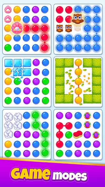 Connect Em All! - ۳ Dots Link - عکس بازی موبایلی اندروید