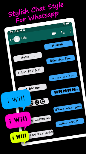 Chat Style - Text Changer - Image screenshot of android app