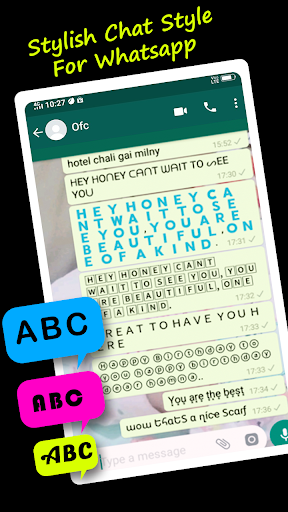 Chat Style & Theme Changer - Image screenshot of android app