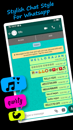 Chat Style & Theme Changer - Image screenshot of android app