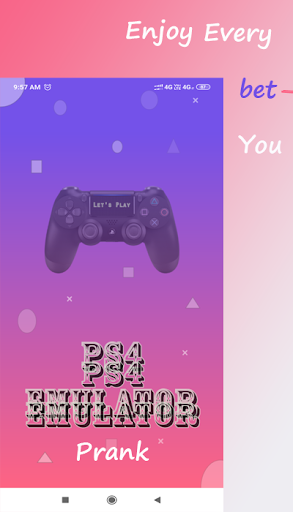 Ps۴ Emulator Prank - عکس برنامه موبایلی اندروید