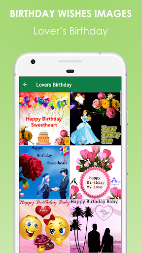 Birthday Wishes Images - Image screenshot of android app
