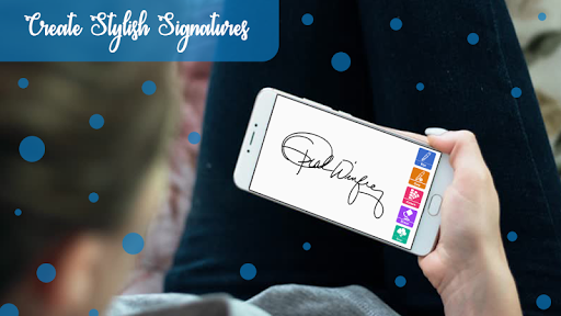 Digital Signature - Electronic - Image screenshot of android app