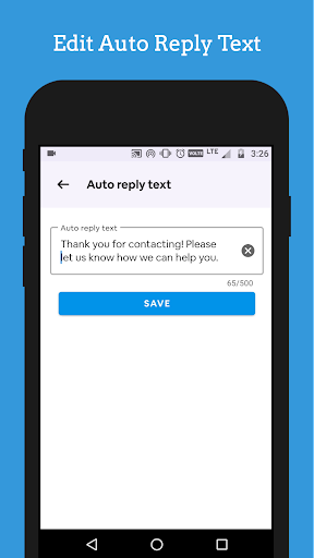 Auto Reply - عکس برنامه موبایلی اندروید