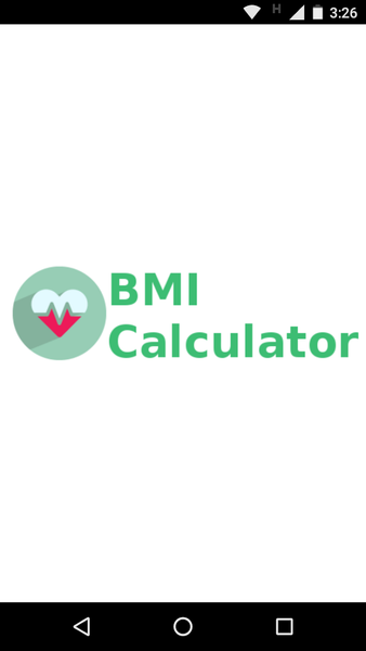 How to calculate BMI - Image screenshot of android app