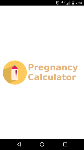 Pregnancy Calculator - Image screenshot of android app