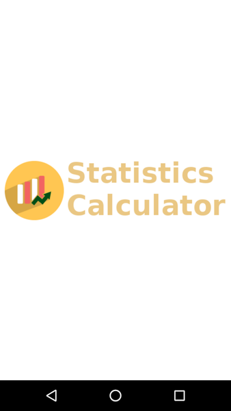 Statistics Calculator - Image screenshot of android app