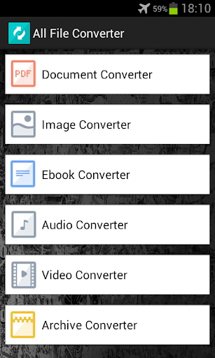 All File Converter - عکس برنامه موبایلی اندروید