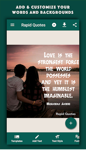 Quotes Creator - Status Upload - Image screenshot of android app