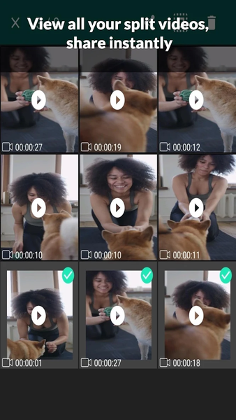 Video Splitter for WhatsApp - Image screenshot of android app