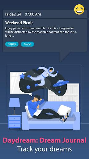Daydream: Dream Journal, Track your dreams - عکس برنامه موبایلی اندروید