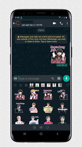 BTS Sticker WAStickerApp KPOP Idol for Whatsapp - عکس برنامه موبایلی اندروید