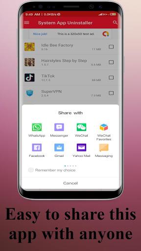 System App Uninstaller – App remover - عکس برنامه موبایلی اندروید