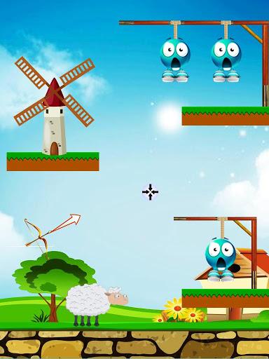 Bunny Shooter (解救兔兔) - Gameplay image of android game