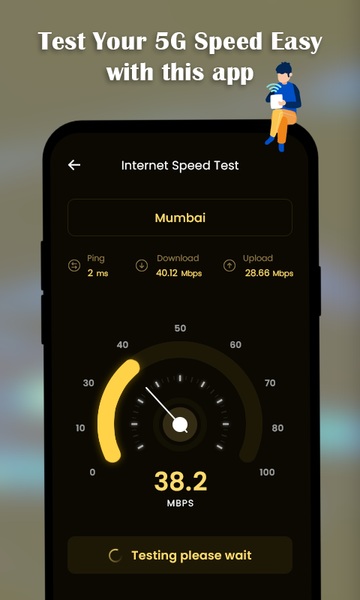 5G 4G LTE WiFi & Network Tools - Image screenshot of android app