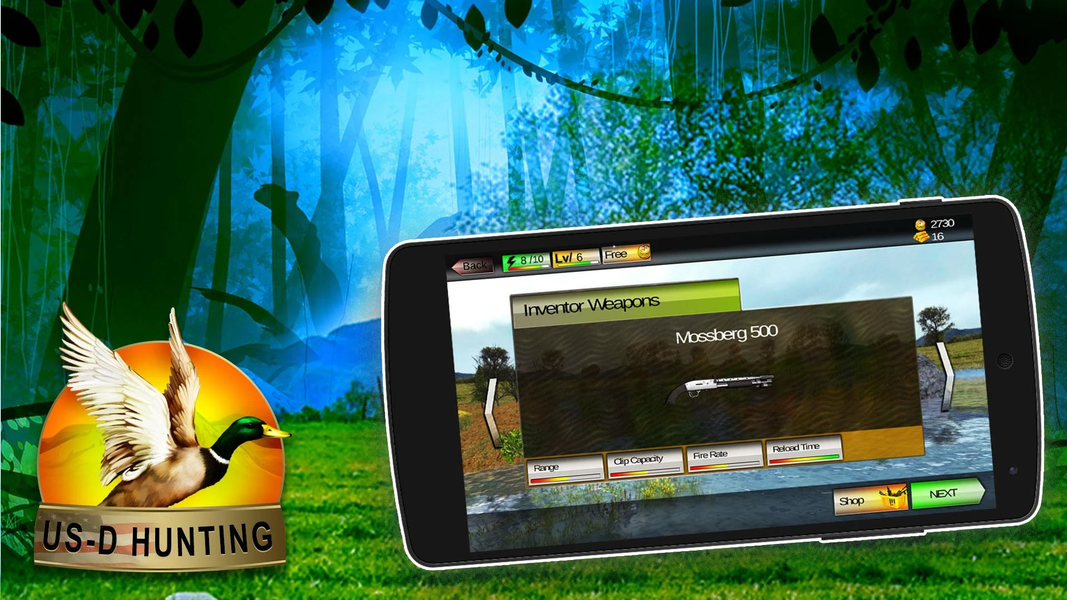 AMERICAN DUCK HUNTING SEASON - Gameplay image of android game