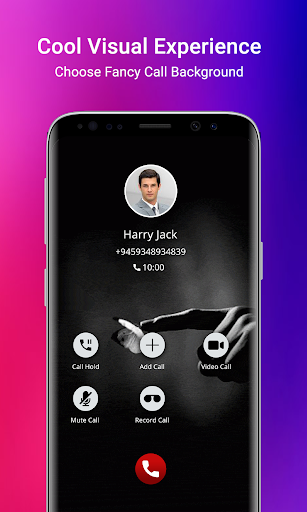 mobile phone call screen