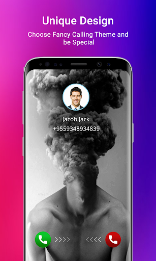 Color Call Screen Themes - Image screenshot of android app