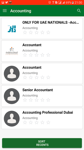 Jobs in Dubai - UAE Jobs - Image screenshot of android app