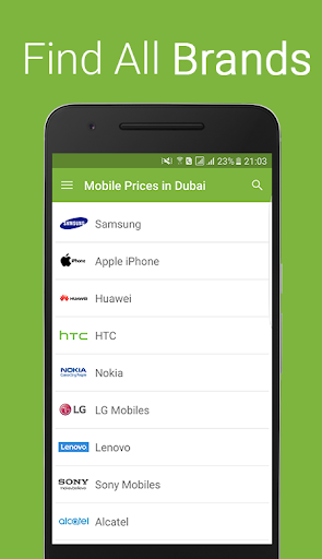 Mobile Deals & Prices in Dubai - عکس برنامه موبایلی اندروید